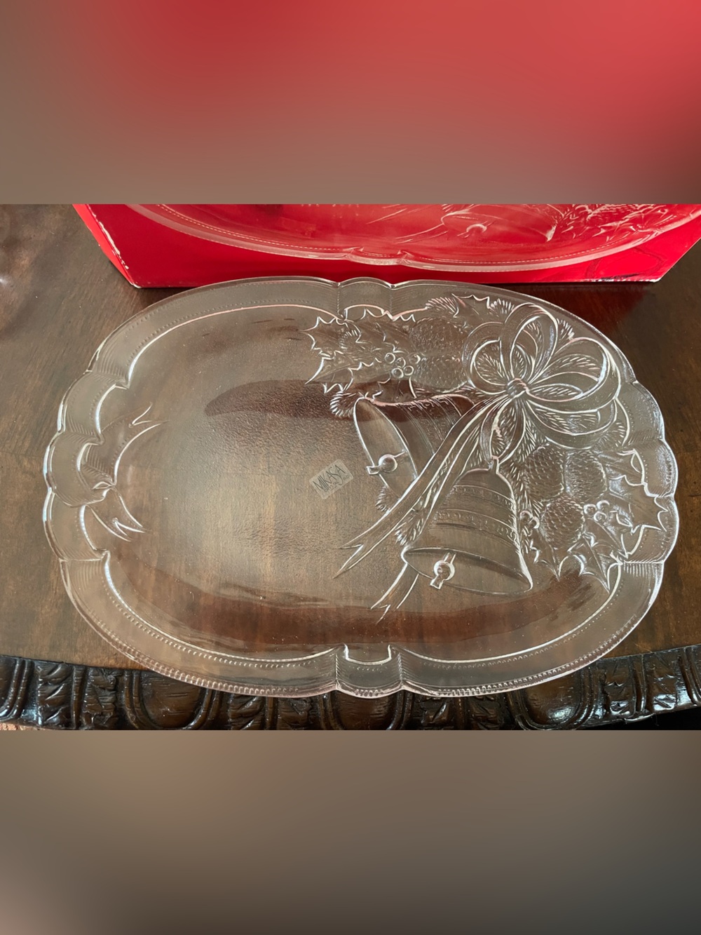 Mikasa Holiday Bells Oblong Platter
